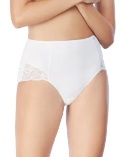 Culotte Haute Blanche Coton