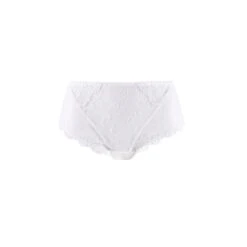 Slip Haut Guipure Charming Blanc