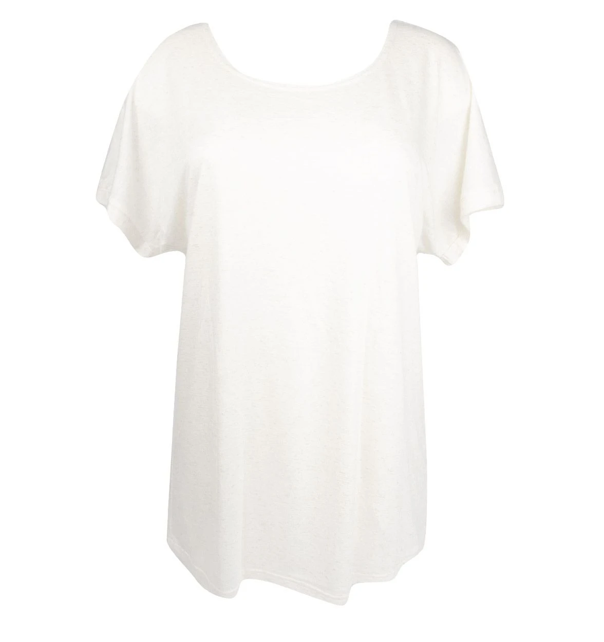 Tee-shirt Emotion Lin Naturel 1 Tee-shirt Emotion Lin Naturel