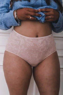 Culotte Haute + Microfibre Abricot