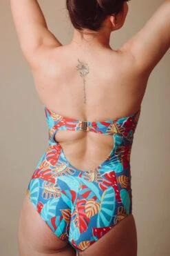 Maillot De Bain Nageur Bustier 1 Pièce La Foglia -Lingerie Sensuel Boutique MC202102041360 79