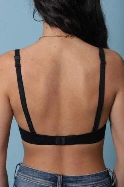 Soutien-gorge Sans Armature Noir Coque Perfect Party -Lingerie Sensuel Boutique Soutien gogrecoquesansarmaturedosnugemmanoiruni 2