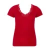 Tee-shirt Manche Courte Simply Perfect Rouge Capucine