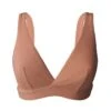 Soutien-gorge Sans Armature Cache Coeur Uni Terracotta