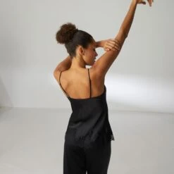 Simone Perele Caraco En Soie Dreams -Lingerie Sensuel Boutique caraco noir soie dreams simone perele