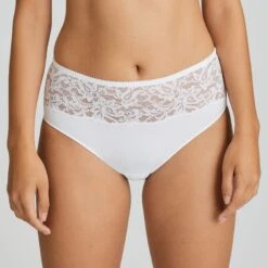 PRIMA DONNA Culotte Haute Magnolia -Lingerie Sensuel Boutique culotte blancprimadonna lingerie full briefs magnolia 0563191 white 0 3512446