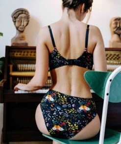 Culotte Haute Fleurette