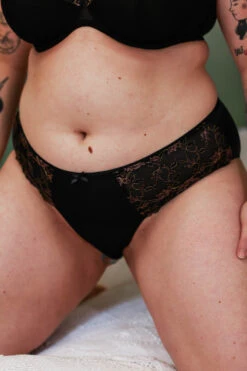 Rosa Faia Culotte Haute Noir Colette