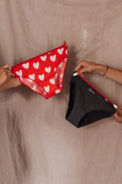Culotte Haute Coton Duo Love