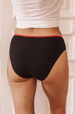 Culotte Haute Coton Duo Love -Lingerie Sensuel Boutique culottehautecotoncoeurloveavet 1