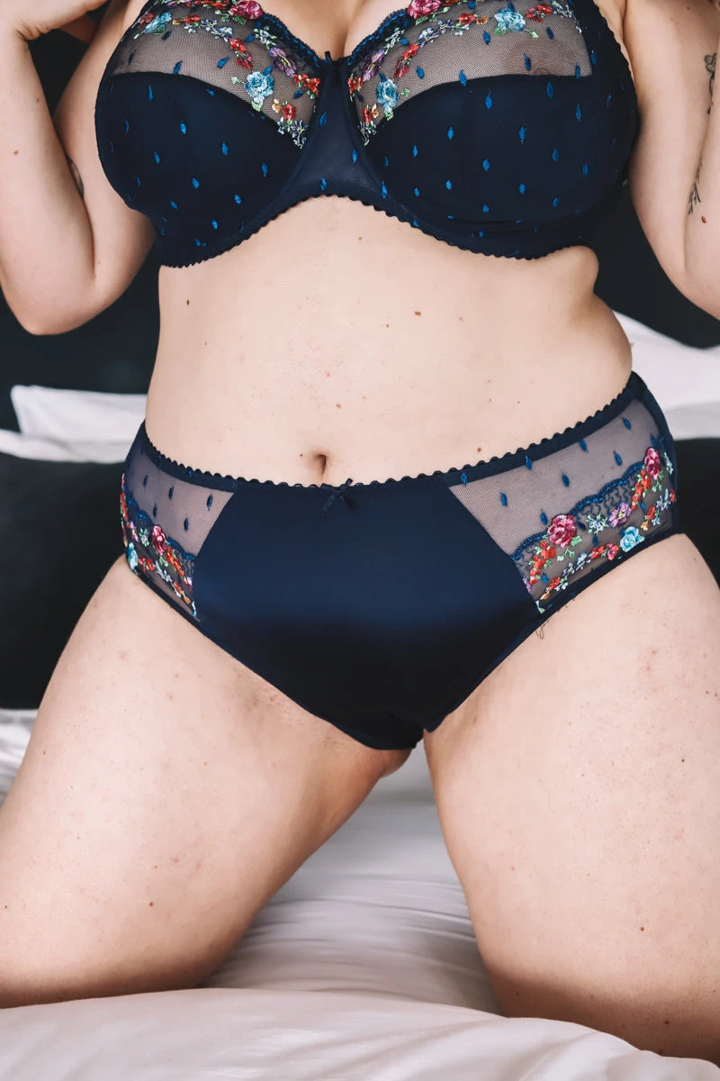 PRIMA DONNA Slip Haut Sedaine Water Blue 1 PRIMA DONNA Slip Haut Sedaine Water Blue