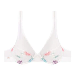 Soutien-gorge Emboitant Armature Ivoire Jardin D'hiver -Lingerie Sensuel Boutique lou soutien gorge blanc fleurie LL02341 jardin dhivers