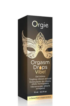 ORGIE Orgasm Drops Vibe Excitant Clitoris Kissable Peche