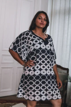 Poncho De Plage Bleu Marine