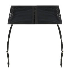 Porte Jarretelles Madame Rêve -Lingerie Sensuel Boutique porte jarretelles atelier amour madame reve noir 5