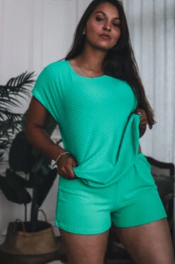 Top La Tout Douce Vert