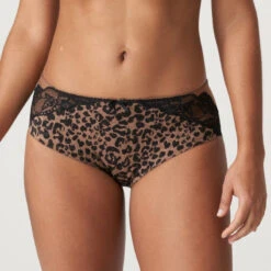PRIMA DONNA Culotte Haute Madison Bronze -Lingerie Sensuel Boutique slip haut madison prima donna bronze leopard ps 0562126 3