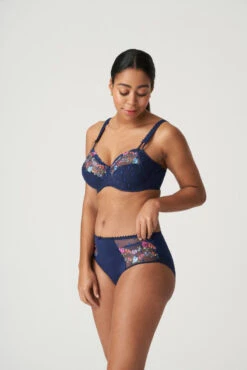 PRIMA DONNA Slip Haut Sedaine Water Blue 13 PRIMA DONNA Slip Haut Sedaine Water Blue -Lingerie Sensuel Boutique slip taille haute sedaine water blue prima donna 0563351 WBL 2