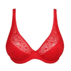 Twist Soutien-gorge Triangle Coque Epirus Rouge -Lingerie Sensuel Boutique soutien gorge emboitant coque epirus rouge prima donna twist 0141974 2