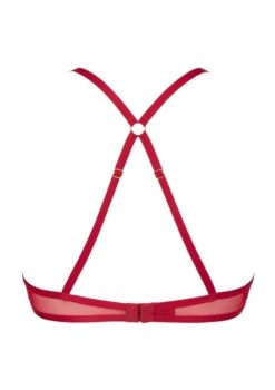 Soutien-gorge Ouvert Nommée Désir Rouge -Lingerie Sensuel Boutique soutien gorge ouvert sexy atelier amour