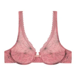 Soutien-gorge Emboitant Foulard Oxygène Terracotta Arty -Lingerie Sensuel Boutique soutien gorge oxygene lou lingerie terracota arty